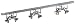 Kitchen & Housewares : Philips Massive Duo 6 Bar Spotlight