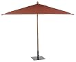 Rectangular 10' Market Umbrella - Canvas Henna
