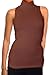 Ooh La La Sleeveless Mock Turtleneck, Cowl Neck or Crew Neck Top