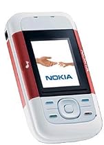 SIM Free Unlocked Nokia 5200 Red Mobile Phone