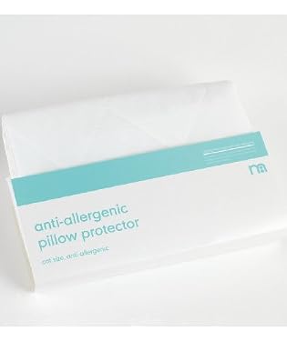 Anti-allergenic pillow protector cot
