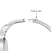 Xinge Women's Silver Tone Stainless Steel Bangle Watch Set with Artificial Diamonds 2 Pieces W3678-S