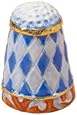 Jim Shore for Enesco Heartwood Creek Quilt Pattern Thimble, 1-Inch
