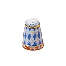 Jim Shore for Enesco Heartwood Creek Quilt Pattern Thimble, 1-Inch