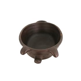 Pomaireware Clay Individual Pig Baking Dish, 12 Ounce,