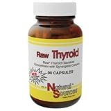 Natural Sources Raw Thyroid 90 cap ( Eight Pack)