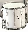 CB 3662T 12" x 14" White Tenor Marching Snare Drum