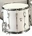 CB 3662T 12" x 14" White Tenor Marching Snare Drum
