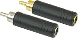 American Recorder ( ART ) 1 / 4 &acute; Female to RCA Male Adapter, Nickel - B0018SUB7A
