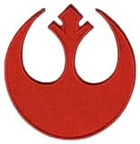 3 Star Wars Lucas Films Movie Red Rebel Insignia Patch
