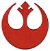 3 Star Wars Lucas Films Movie Red Rebel Insignia Patch