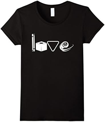 Women's Billiards Shirts - Billiard Cloth Medium Black