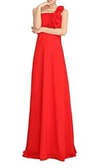 Sexy One Shoulder Silk/Taffeta/Tulle Evening Dress 