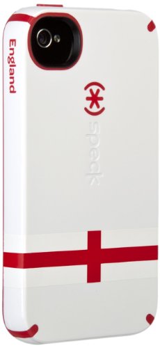 Buy Speck SPK-A1393 Limited Edition iPhone 4S CandyShell Case, England Flag - 1 Pack - Carrying Case - Retail Packaging - White/Red