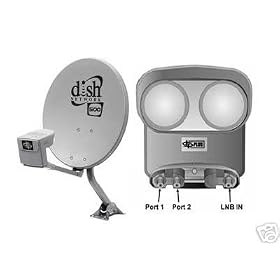 DISH Network Satellite 500 w/ DPP Twin Pro Plus LNB