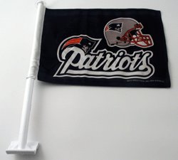 New England Patriots Car Flag