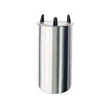 Dish Dispenser, Tubular Drop-In Style, Maximum Dish Size 11