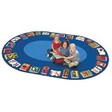 Reading by the Book Carpet - Oval (8'3" x 11'8")