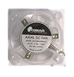 Crystal 40x40x20mm Clear Fan with 3 Blue LEDs DF0402012BBH3A