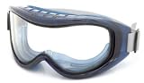Safety Goggles Chemical Splash OdysseyII Blue PVC Body, Amber Anti-Fog Lens