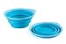 Popware for Pets Expandable/Collapsible Travel Cup, Large, Turquoise