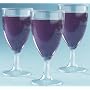 Plastic Wine Glasses 8oz 25 Count Box