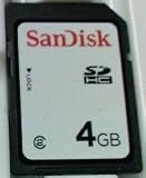 Sandisk 4GB Secure Digital SD HC Memory Card (SDSDB-4096, BULK, No Reader)