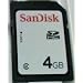 Sandisk 4GB Secure Digital SD HC Memory Card (SDSDB-4096, BULK, No Reader)