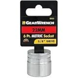 GEARWRENCH 6角ソケット 3/8DR 22mm 80332