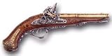 Double Barreled Napoleon Flintlock Pistol Replica