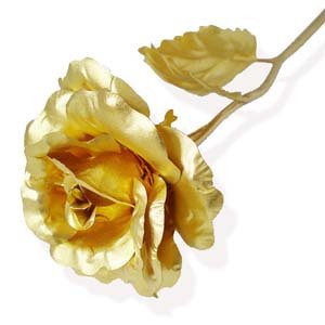 Gold Foil Rose