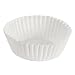 Hoffmaster 610020 1-3/4 Inch Bottom Width by 1-1/8 Inch Wall Height 4 Inch White Fluted Paper Bake Cup 500-Pack (Case of 20)