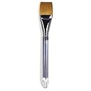 Connoisseur Gold Taklon Mix Brush, 1/2-Inch Flat