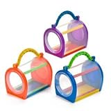 CHILDRENS MESH BUG CATCHER – MESH BUG CATCHER. Includes handle and sliding clear observation door. Assorted colors. COLOR SENT AT RANDOM- 1 UNITE PER PURCHASE