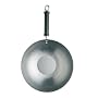 Kitchen Craft Pure Oriental Wok Plain Carbon Steel, 30 cm