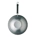Kitchen Craft Pure Oriental Wok Plain Carbon Steel, 30 cm