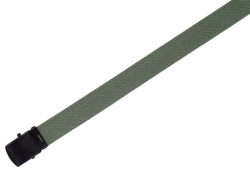 Foliage Green Web Belt