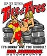 Big Johnson Motorsports - Tits or Tires Sticker