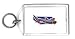 Keychain with shark, ocean, brevirostris, sea, fish, fauna, lemon, negaprion
