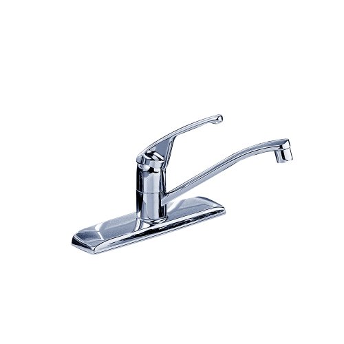 American Standard 4175.200.002 Colony Single Control Kitchen Faucet with Metal Lever Handle Less Handspray, Polished Chrome