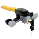 Steering Wheel Lock Anti-Theft Device Extra Secure T Lock Style