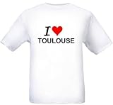 I LOVE TOULOUSE - City-series - White T-shirt