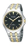 Pulsar Bracelet Collection Two-tone Black Dial Men's watch #PXH909
