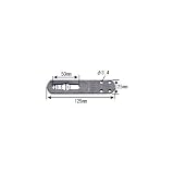 和気産業 取付用 補助金具 ステンレスBS-708 NO122 25X125 （392100）