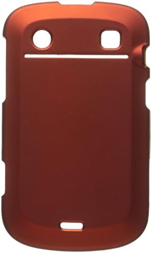 Luxmo CRBB9900OR Unique Durable Rubberized Crystal Case for BlackBerry Bold Touch/Dakota/9900/9930 - Retail Packaging - Orange