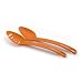 Rachael Ray Tools 2-Piece Nylon Spoon Set, Orange