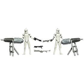 Star Wars The Clone Wars: Turbo Tank Support Squad Figures by Star Wars