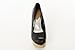 Twisted Women's Sophie Patent Peep Toe Wedge Sandal