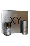 Hugo XY by Hugo Boss for Men - 2 Pc Gift Set 2oz EDT Spray, 2.4oz Deodorant Stick