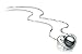 Katie Heart Black 9-10mm AA Quality Freshwater 925 Sterling Silver Pearl Pendant
